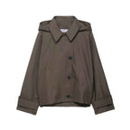 Tallulah | Khaki Cropped Utility Jacket