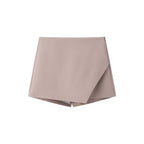 Amber | Asymmetric Wrap Mini Skirt