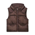Bella | Hooded Cropped Puffer Vest
