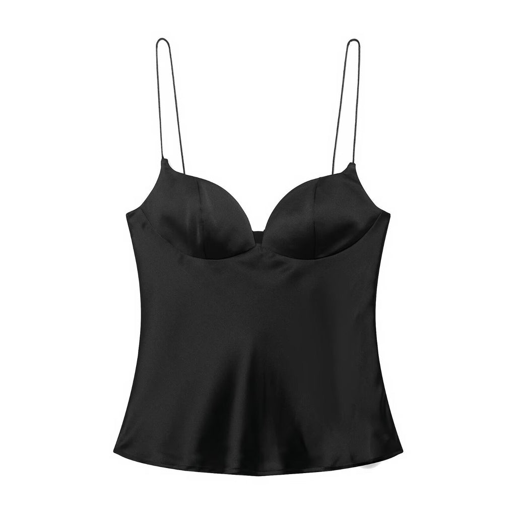 Ellen | Satin Sweetheart Underwired Corset Top