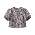 Tamara | Puff Sleeve Satin Blouse