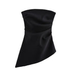 Rowan | Draped Strapless Top
