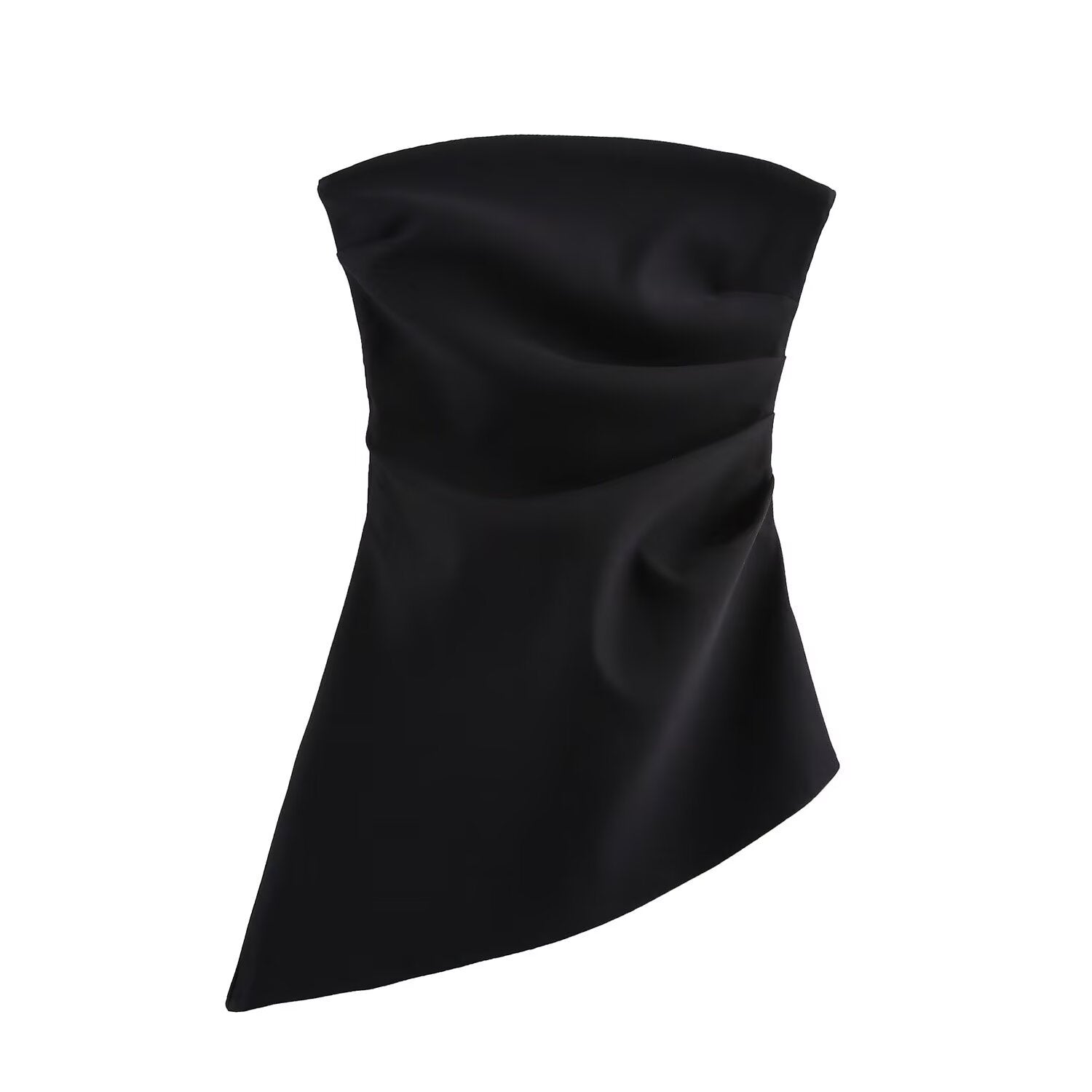Rowan | Draped Strapless Top