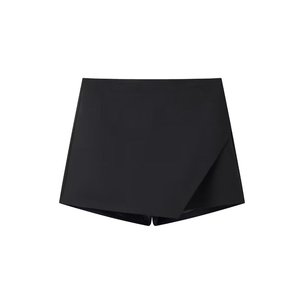 Amber | Asymmetric Wrap Mini Skirt