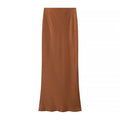 Pippa | Satin Maxi Slip Skirt