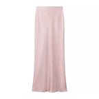 Pippa | Satin Maxi Slip Skirt
