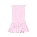 Juno | Strapless Fitted Bodice Gathered Skirt Mini Dress