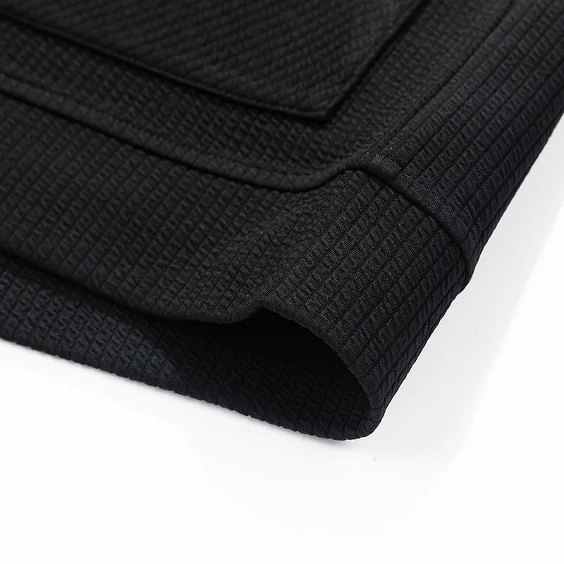 Men’s Winter Zip Cardigan – Stretch Knit Comfort Layer