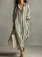 Pepa | Long Shirt Dress