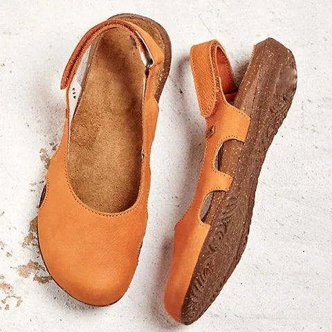 Women's Cushioned Sandals with Arch Support and Adjustable Straps