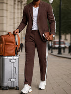 Mason™ | Modern Side Stripe Blazer Pants Set