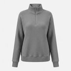 Valmonti | Women’s Zipper Stand-Collar Knit Sweaters
