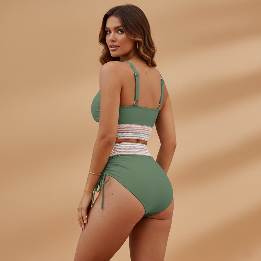 Women’s Bikini Set with Adjustable Straps