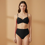 Women's Bikini Set with Floral Print and Band