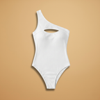 Women’s Bikini Swimsuit with High-Waisted Bottom
