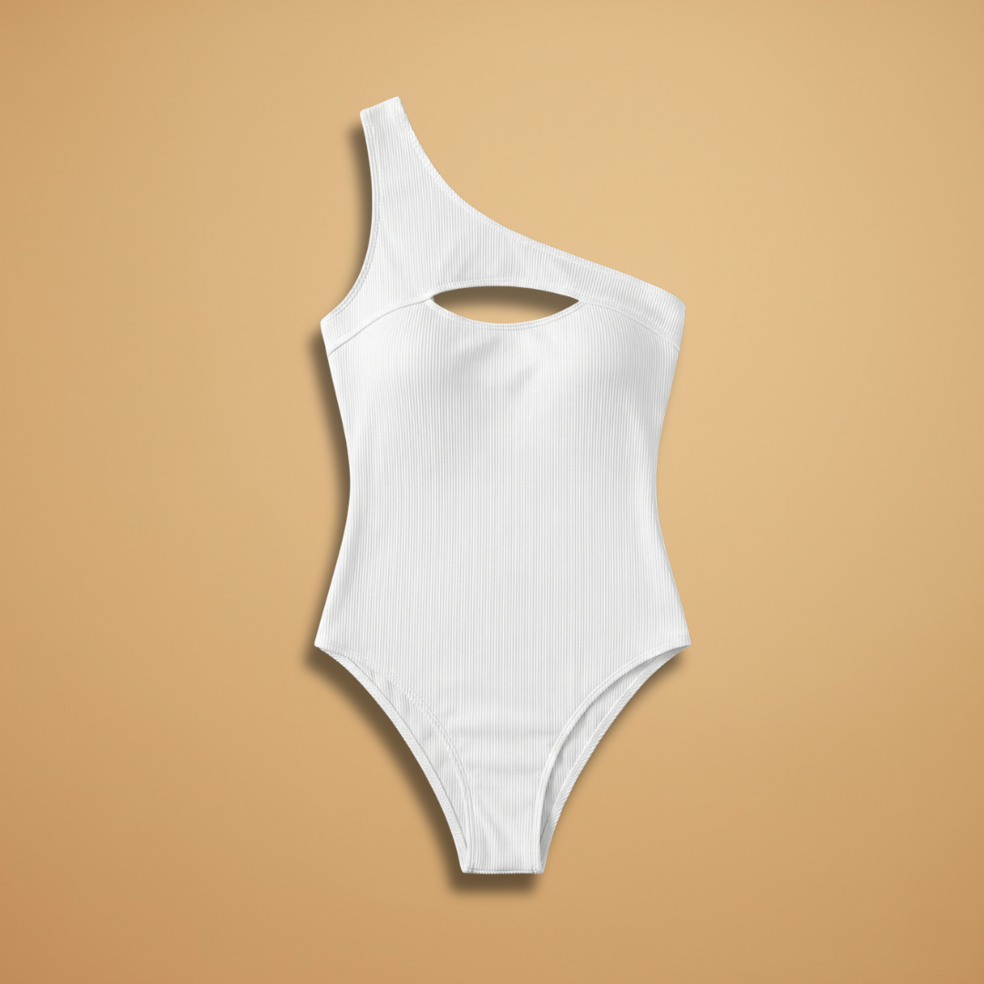 Women’s Bikini Swimsuit with High-Waisted Bottom