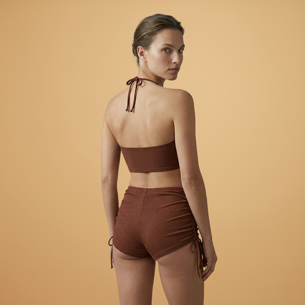 Women's Bikini with Feminine Design and Fabric