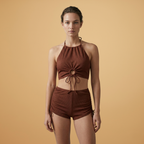 Women's Bikini with Feminine Design and Fabric