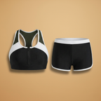 Women’s Bikini with Split Design and Solid Colour