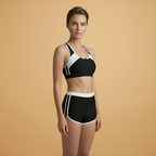 Women’s Bikini with Split Design and Solid Colour