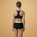 Women’s Bikini with Split Design and Solid Colour