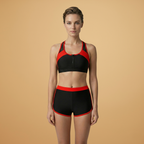 Women’s Bikini with Split Design and Solid Colour