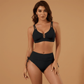 Women's Bikini with Split Straps and High Waist