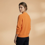 Women's Cardigan with button fastening and lapel collar