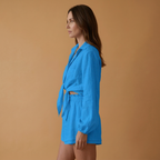 Women’s Co‑ord Set with Cropped Top and Casual Shorts