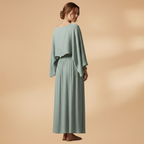 Women’s Co‑ord Set with Cropped Top and Maxi Skirt