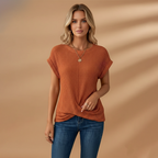 Women’s Fashion T-Shirt with Loose Fit for Casual Wear