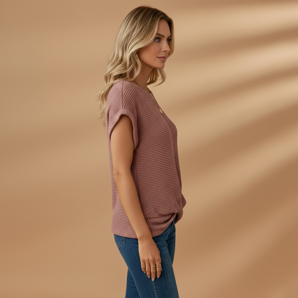 Women’s Fashion T-Shirt with Loose Fit for Casual Wear