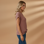 Women’s Fashion T-Shirt with Loose Fit for Casual Wear