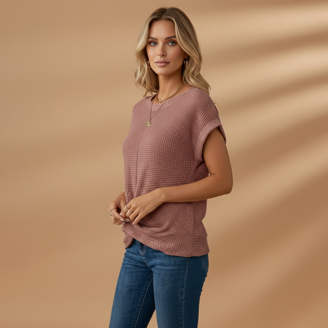 Women’s Fashion T-Shirt with Loose Fit for Casual Wear