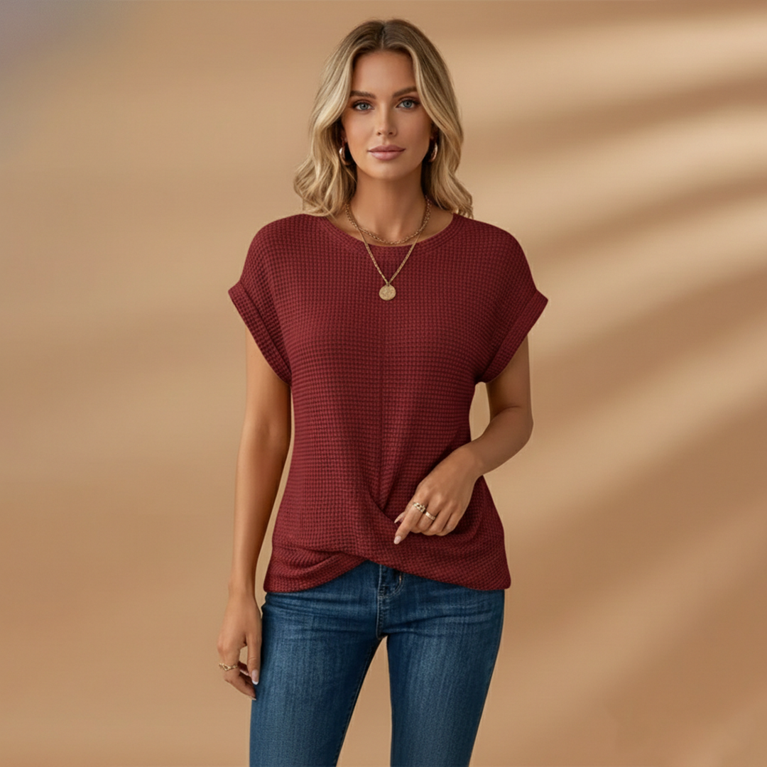 Women’s Fashion T-Shirt with Loose Fit for Casual Wear