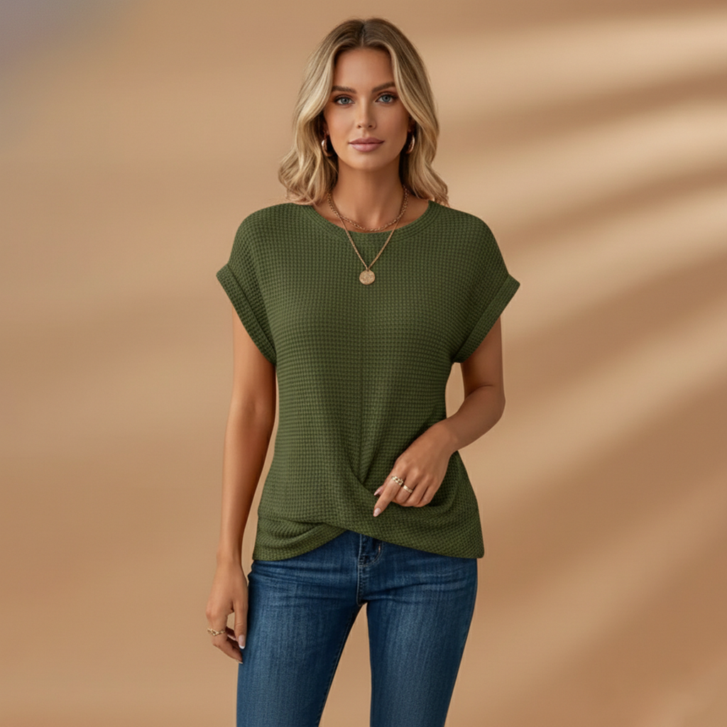 Women’s Fashion T-Shirt with Loose Fit for Casual Wear