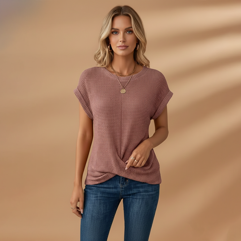 Women’s Fashion T-Shirt with Loose Fit for Casual Wear