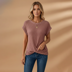Women’s Fashion T-Shirt with Loose Fit for Casual Wear