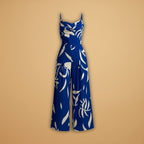 Women's Jumpsuit with Spaghetti Straps and Wide Legs