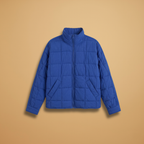 Women's Puffer Jacket with zip closure and padded surface