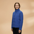 Women's Puffer Jacket with zip closure and padded surface
