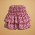 Women’s Skirt with Waistband and Flowing Design