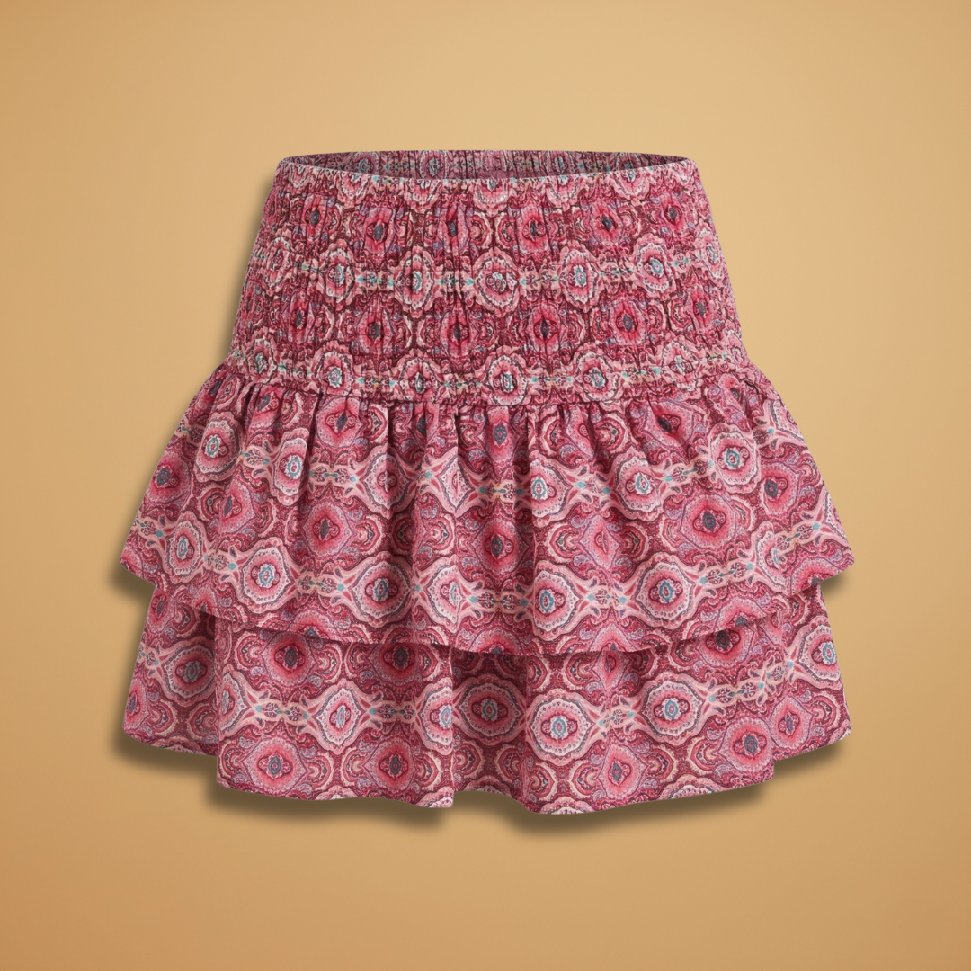 Women’s Skirt with Waistband and Flowing Design