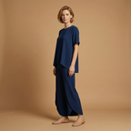 Women's Two-Piece Set with Short Sleeves