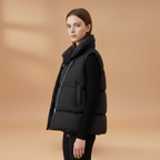 Women’s Bodywarmer Jacket with Large Pockets and Zip Closure
