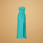 Women's Celeste Evening Dress with Elegant Fit and Fine Fabric
