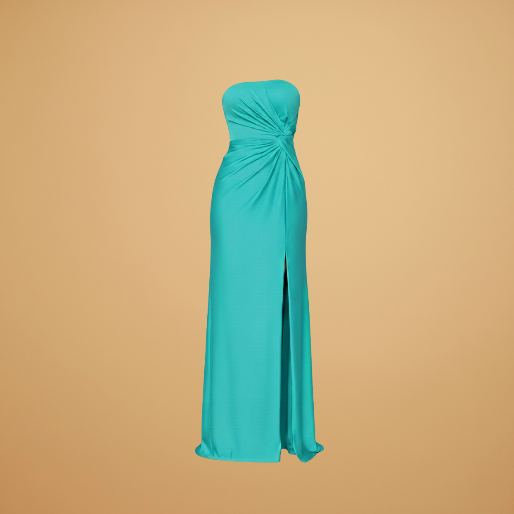 Women's Celeste Evening Dress with Elegant Fit and Fine Fabric