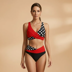 Women’s Crossover Bikini with Adjustable Straps