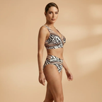 Women’s Crossover Bikini with Adjustable Straps