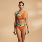 Women’s Crossover Bikini with Adjustable Straps